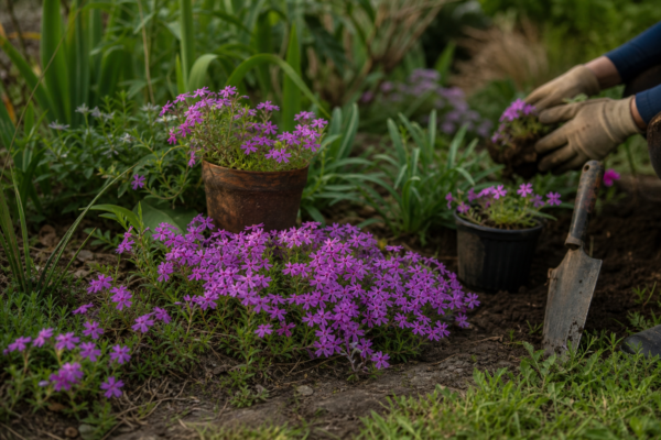 Flox târâtor (Phlox subulata) – de la plantare la întreținerea de zi cu zi