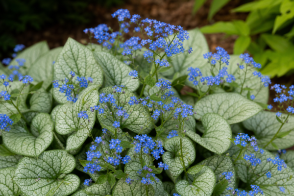 Brunnera (Brunnera macrophylla): plantare și întreținere