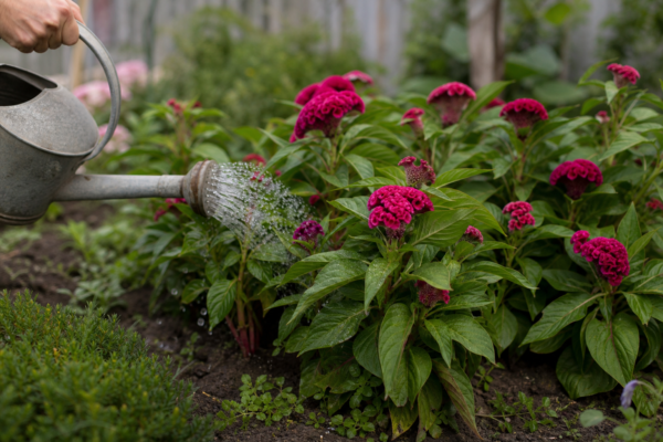 Celosia cristata – plantare, udare și întreținere
