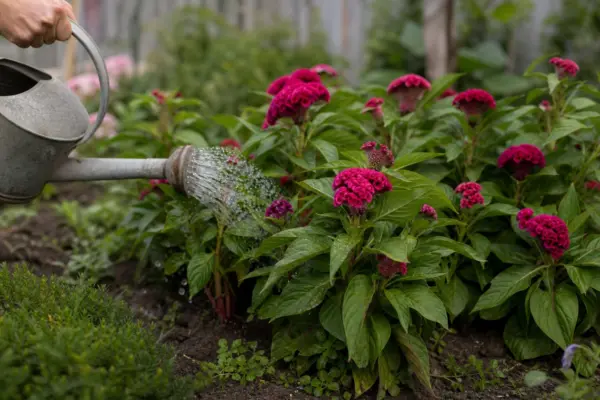 Creasta cocoșului (Celosia cristata) – plantare, udare și întreținere