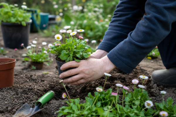 Bănuței (Bellis perennis) – ghid complet de cultivare și îngrijire