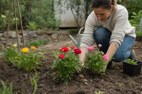 Ranunculus asiaticus – sfaturi pentru plantare, creștere și întreținere