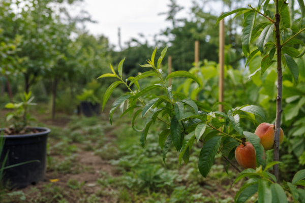 Piersic (Prunus persica) – sfaturi pentru plantare, creștere și întreținere