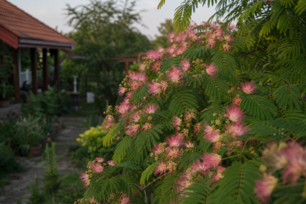 Arborele de mătase (Albizia julibrissin) – ghid complet de cultivare și îngrijire