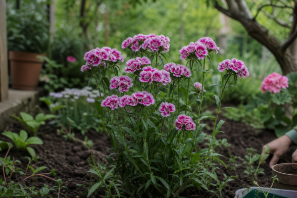 Barba împăratului (Dianthus barbatus) – plantare și îngrijire pas cu pas