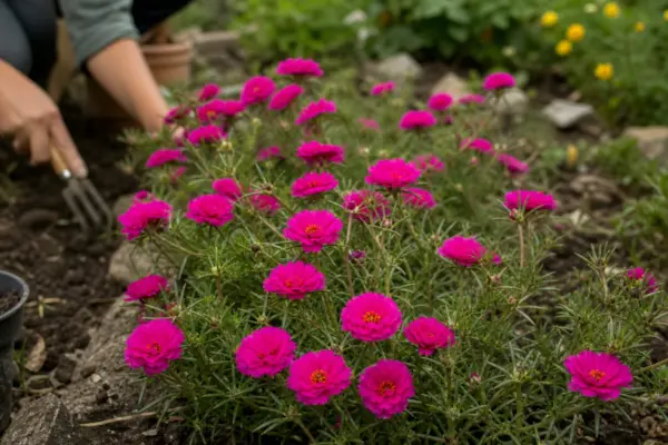 Floare de piatră (Portulaca grandiflora) – plantare, îngrijire și greșeli de evitat