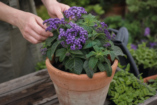 Heliotropium arborescens – condiții de creștere, plantare și îngrijire