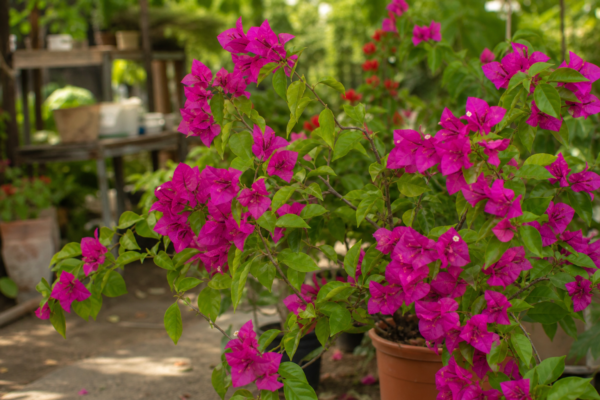 Bougainvillea (Bougainvillea glabra) – ghid complet de cultivare și îngrijire