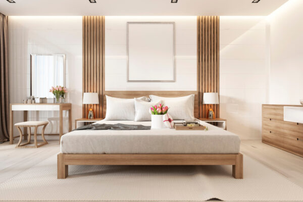 Amenajarea dormitorului matrimonial: stil modern și relaxare completă