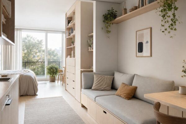Cum să alegi mobilierul multifuncțional pentru un apartament mic