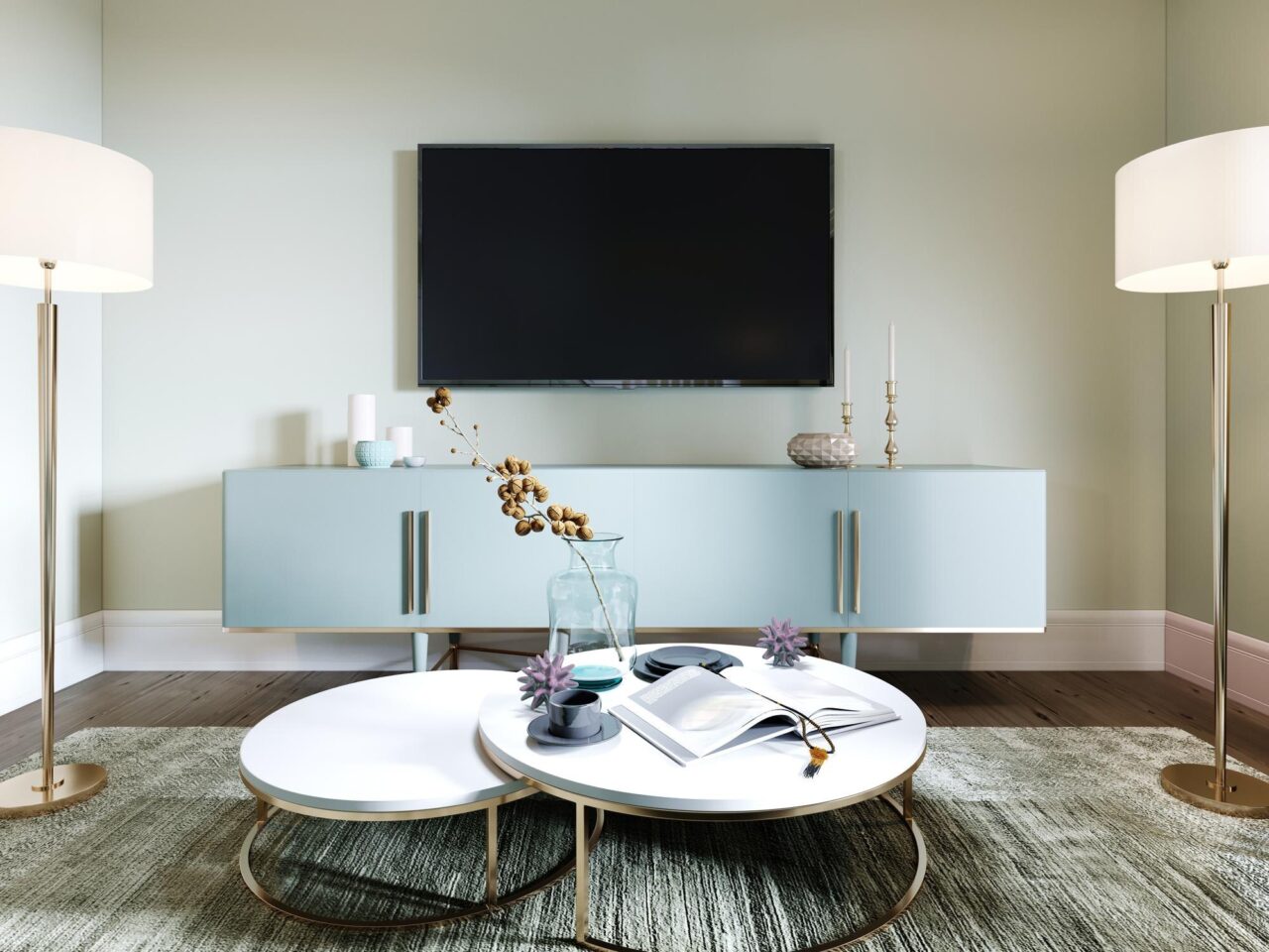 Comode TV 150 cm – modele practice și ușor de integrat în amenajare