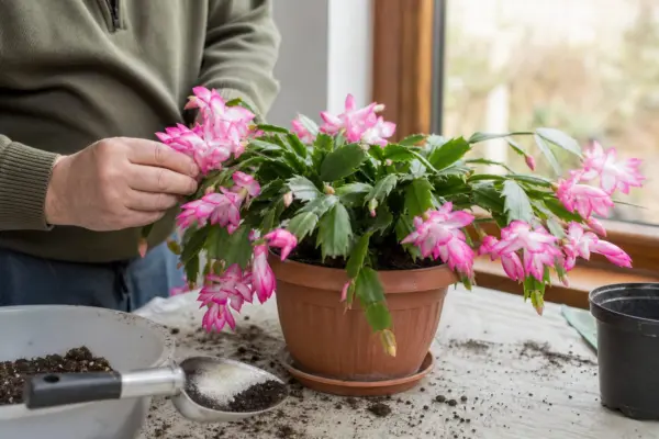 Cactusul de Crăciun (Schlumbergera) – plantare, îngrijire și greșeli de evitat