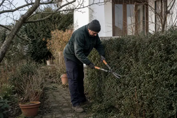 Gardul viu înainte de iarnă: cum reduci riscul ruperii ramurilor sub zăpadă